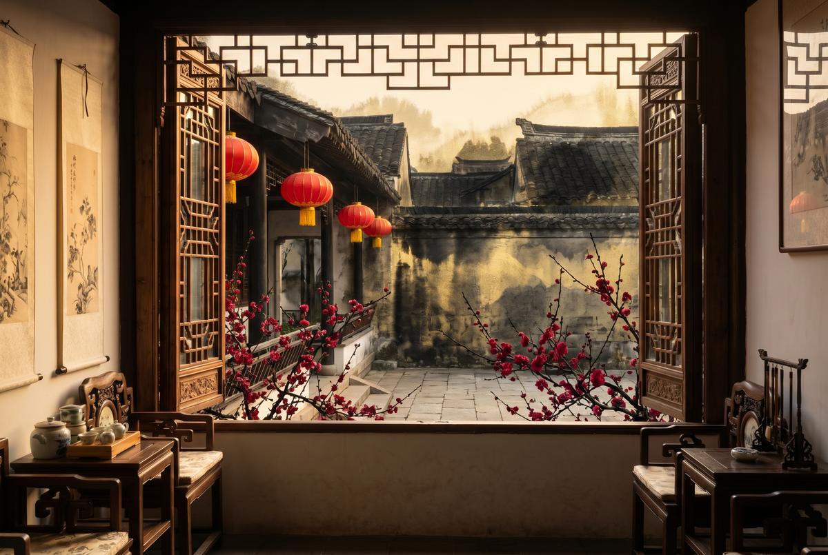 17C国风美学 - 古建庭院意境 - znekfrz.cn